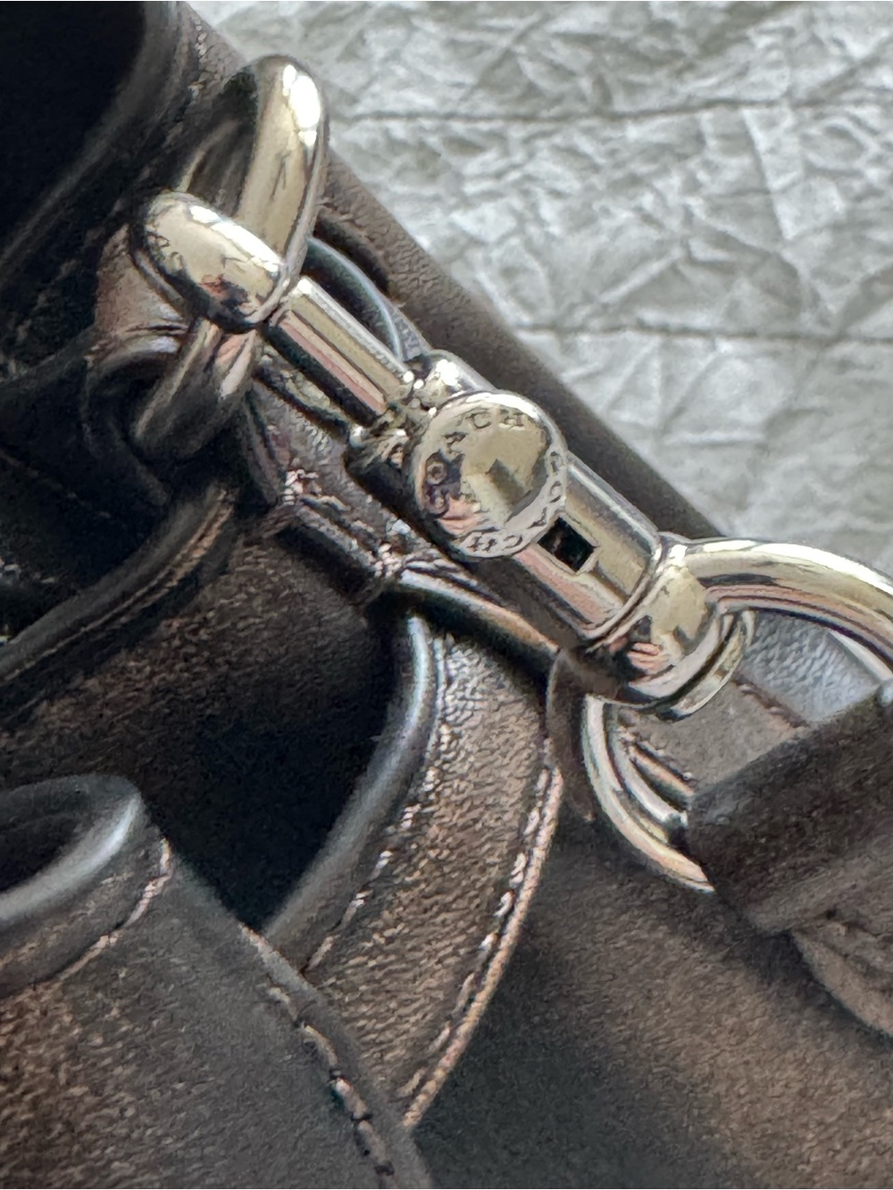 NWT Coach Loved Leather Empire 28 - Picture 4 of 14